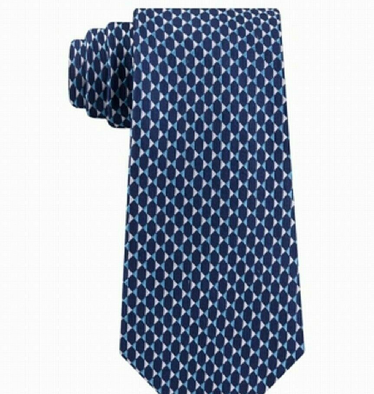 Michael Kors Men's Blue Neck Tie Navy Size Regular